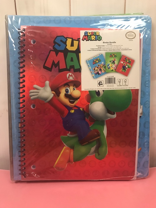 Nintendo Other - Nintendo Super Mario Binder Bundle